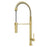Bluffton Solid Brass Brushed Gold Kitchen Faucet 1