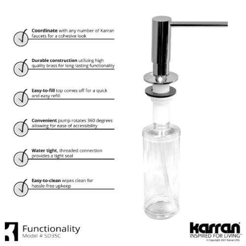 Bluffton Solid Brass Chrome Kitchen Faucet 6