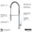 Bluffton Solid Brass Stainless Steel Kitchen Faucet 3