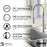 Bluffton Solid Brass Stainless Steel Kitchen Faucet 4