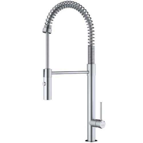 Bluffton Solid Brass Stainless Steel Kitchen Faucet 1
