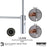 Bluffton Solid Brass Stainless Steel Kitchen Faucet 5