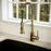 Kadira Solid Brass Brushed Gold Kitchen Faucet 8
