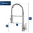 Kadira Solid Brass Chrome Kitchen Faucet 4