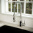 Kadira Solid Brass Chrome Kitchen Faucet 8