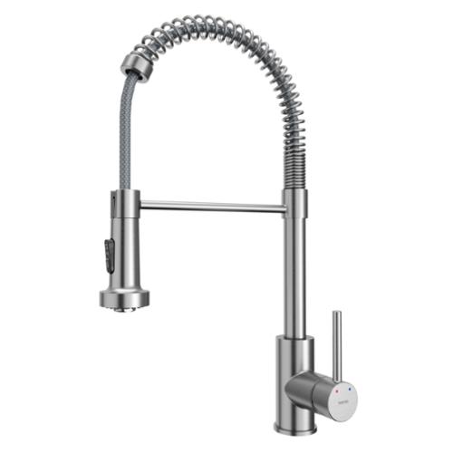 Kadira Solid Brass Stainless Steel Kitchen Faucet 1