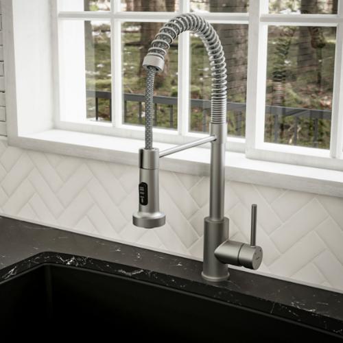 Kadira Solid Brass Stainless Steel Kitchen Faucet 8