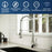 Loxton Solid Brass Chrome Kitchen Faucet 3