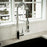Loxton Solid Brass Chrome Kitchen Faucet 8