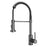Loxton Solid Brass Gunmetal Grey Kitchen Faucet 1