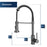Loxton Solid Brass Gunmetal Grey Kitchen Faucet 4