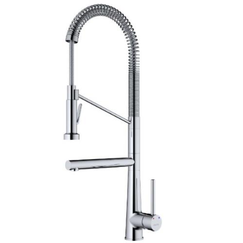 Tumba Solid Brass Chrome Kitchen Faucet 1