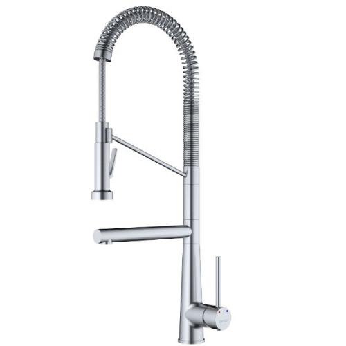 Tumba Solid Brass Stainless Steel Kitchen Faucet 1