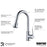 Weybridge Solid Brass Chrome Kitchen Faucet 3