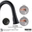 Weybridge Solid Brass Matte Black Kitchen Faucet 5