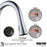 Weybridge Solid Brass Stainless Steel Kitchen Faucet 5