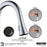 Weybridge Solid Brass Stainless Steel Kitchen Faucet 5