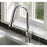 Dockton Solid Brass Chrome Kitchen Faucet 2
