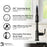 Auburn Solid Brass Matte Black Kitchen Faucet 5
