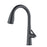 Kentland Solid Brass Gunmetal Grey Kitchen Faucet 1