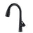 Kentland Solid Brass Matte Black Kitchen Faucet 1