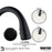 Kentland Solid Brass Matte Black Kitchen Faucet 6