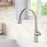 Kentland Solid Brass Stainless Steel Kitchen Faucet 2
