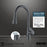 Kadoma Solid Brass Gunmetal Grey Kitchen Faucet 4