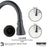 Kadoma Solid Brass Gunmetal Grey Kitchen Faucet 7