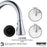 Kadoma Solid Brass Stainless Steel Kitchen Faucet 7