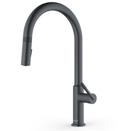 Lagrange Solid Brass Gunmetal Grey Kitchen Faucet 1