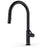 Lagrange Solid Brass Matte Black Kitchen Faucet 1