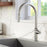 Lagrange Solid Brass Stainless Steel Kitchen Faucet 2