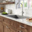 Lagrange Solid Brass Stainless Steel Kitchen Faucet 3