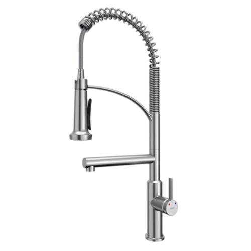 Adlington Solid Brass Stainless Steel Kitchen Faucet 1
