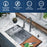 Brampton Solid Brass Gunmetal Grey Kitchen Faucet 2