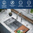 Brampton Solid Brass Stainless Steel Kitchen Faucet 2