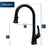 Chantilly Solid Brass Matte Black Kitchen Faucet 3