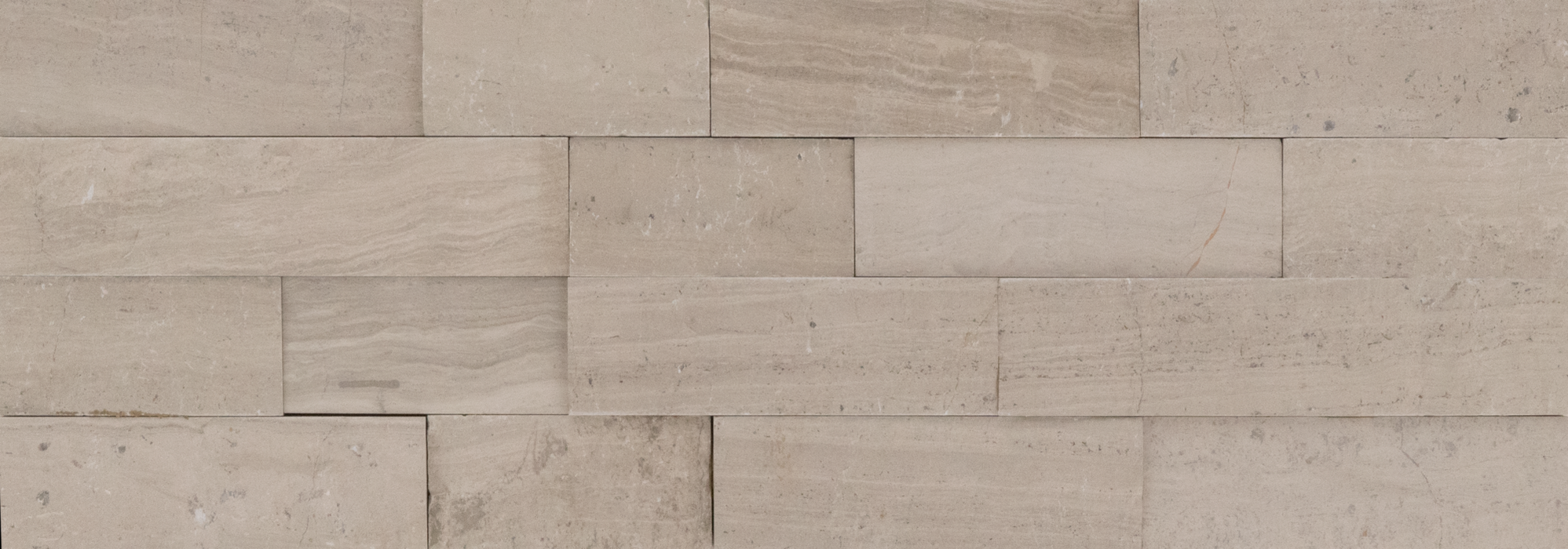 Natural Bianco Wood Ledger Raw 1