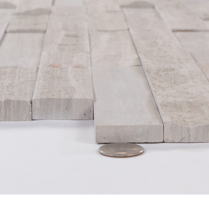 Natural Bianco Wood Ledger Raw 2