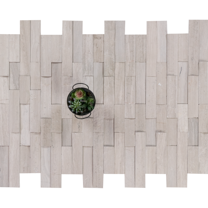 Natural Bianco Wood Ledger Raw 3