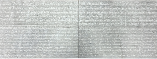 Marble Snow White Ledger Grooved 1