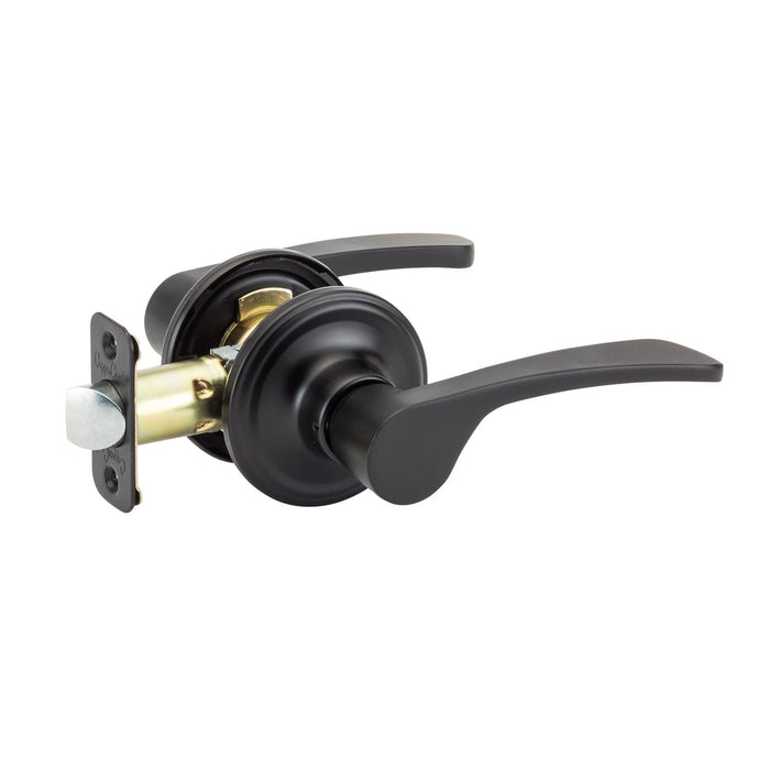 Kash Zinc Black BC Door Lever Black 1