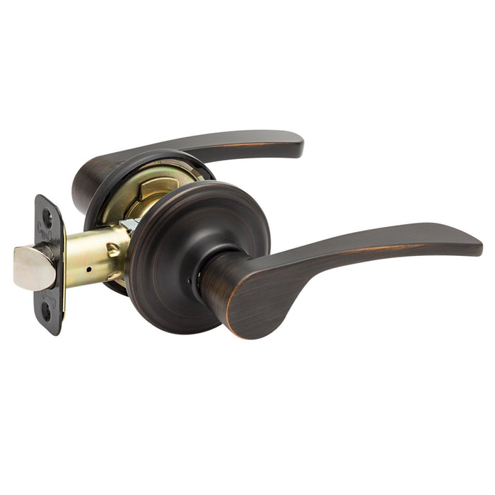 Kash Zinc Tuscan Bronze TB Door Lever Tuscan Bronze 1