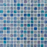 Glass Luster Aqua Blue Mosaic Polished 1