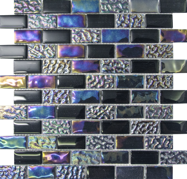 Glass Luster Gold Mosaic Polished 1