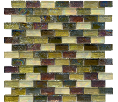 Glass Luster Honey Dew Mosaic Honed 1