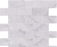 Marble Snow White Mosaic Split Face 1
