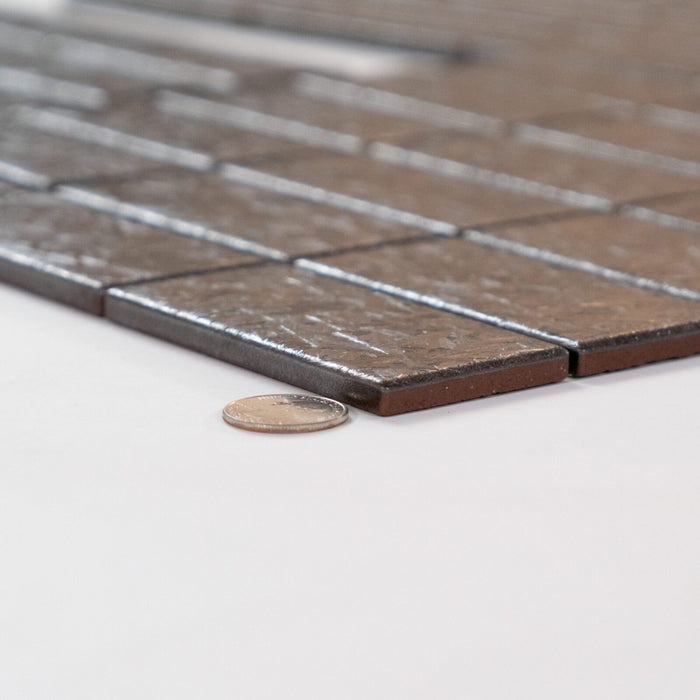 Porcelain Metallica Cristalli Mosaic Matte 3