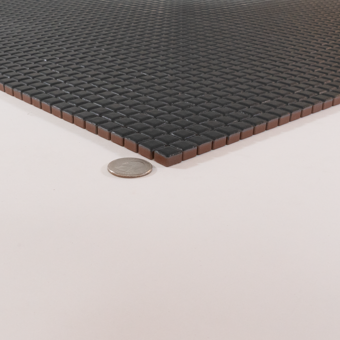 Porcelain Seta Carbone Mosaic Matte 2